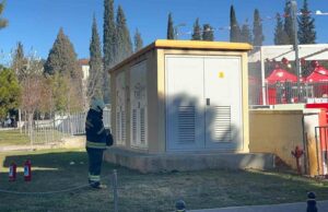 Menteşe’de elektrik trafosunda yangın paniği