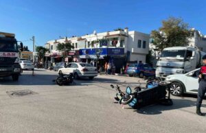 Bodrum’da trafik kazası kaza: 1 ölü, 1 yaralı