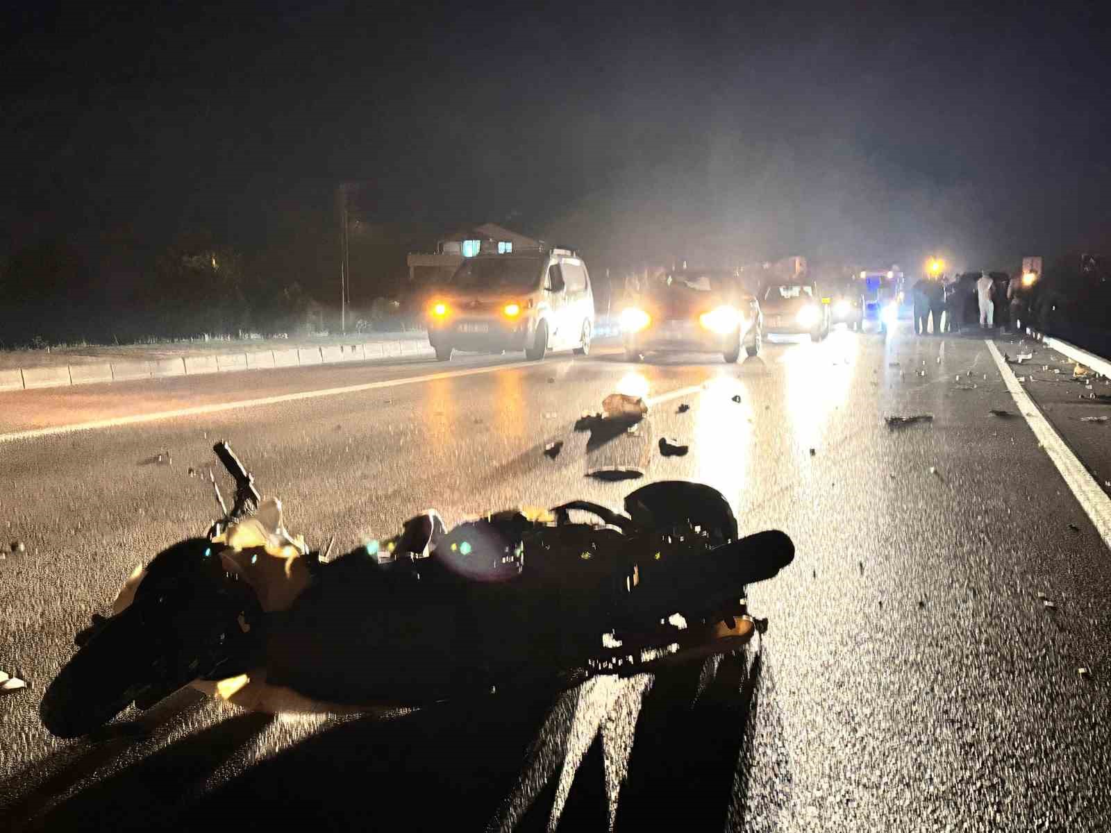 Fethiye’de hafif ticari araç, elektrikli bisiklete çarptı: 1 ölü