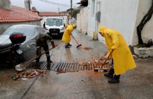 Menteşe Belediyesi ekiplerinden, 24 saatlik kesintisiz müdahale