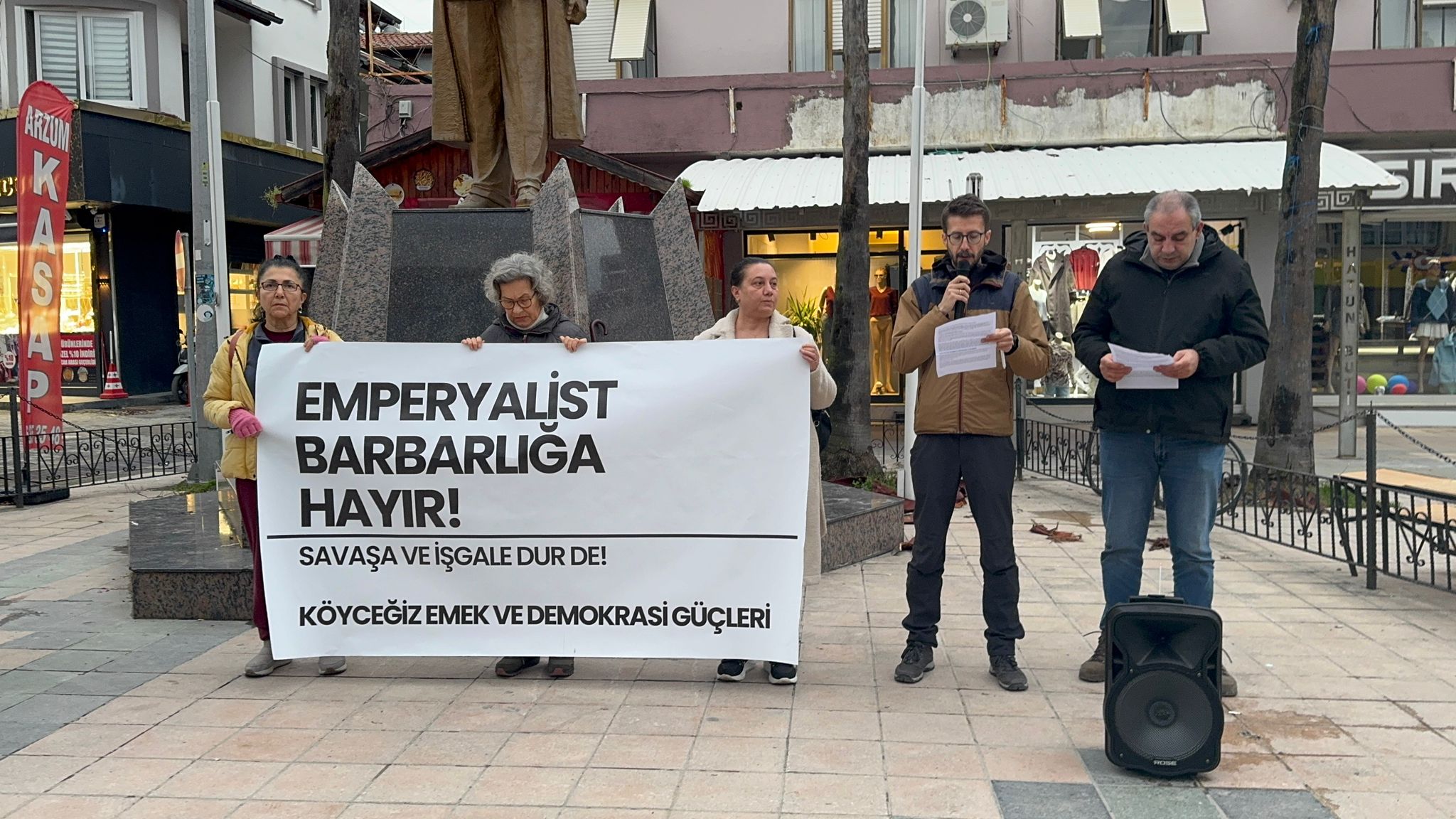 Köyceğiz Emek Ve Demokrasi Güçleri: Venezuela Halkının Yanındayız