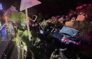 Karayolu savaş alanına döndü: 3 yaralı