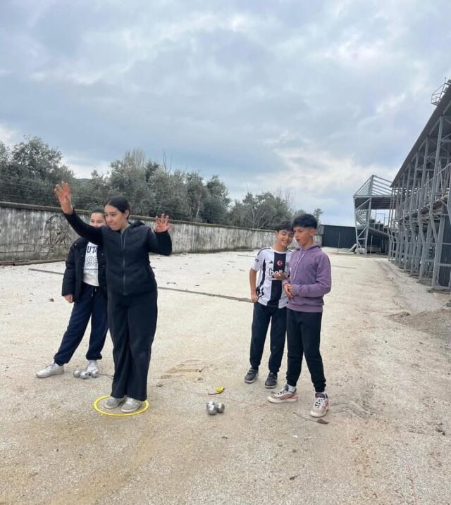 Ula’da bocce kursları dört mevsim sürüyor