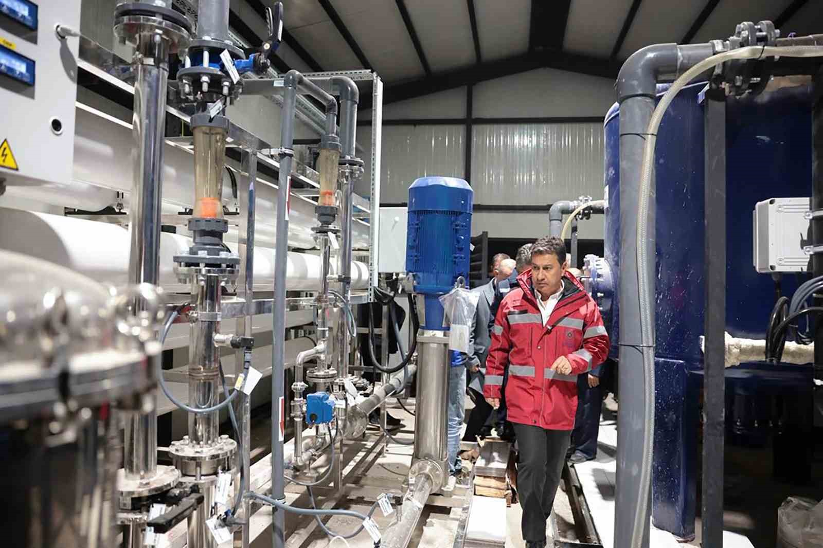 Milas Kazıklı ve Bozbük ‘Tuzlu su arıtma tesisi’ tamamlandı