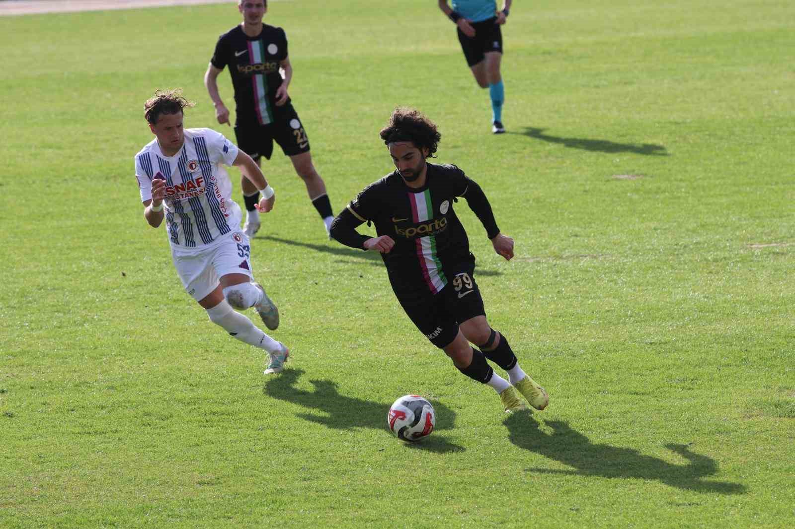 Fethiyespor evinde Isparta ile puanları paylaştı: 1-1