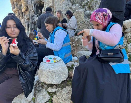 Tlos Antik Kenti’nde tarih sanatla canlandı