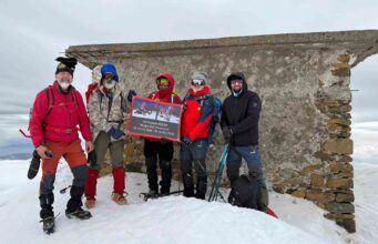 Doğa sporları gönüllüleri Küçük’ü ölüm yıl dönümünde Sandras dağında andı