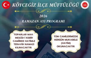 Köyceğiz’de Ramazan ayına uygun programlar düzenlenecek