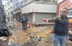 Kuyum atölyesini su basan iş yeri sahibi Gözaç: “Belediye geçmiş olsun bile demedi’