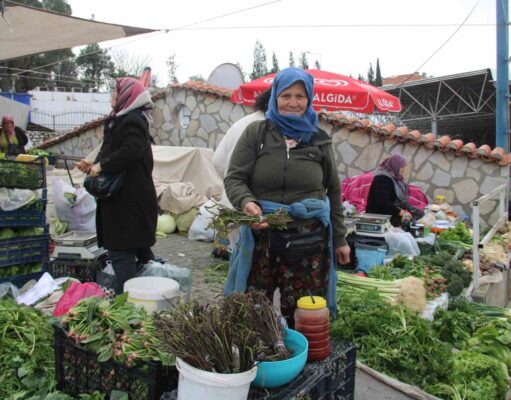 Menteşe Pazarında tilkişen sezonu başladı