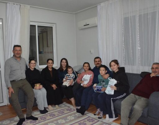 Köyceğiz Kaymakamı Kumcu, ilk iftarda Çelik ailesine konuk oldu