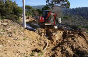 Kavaklıdere Çamlıyurt Mahallesi’nde içme suyu iletim hattı yenilendi