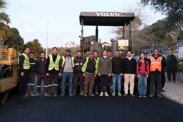 Bodrum’da Bergamut Caddesi yenilenen yüzüyle hizmete açılıyor