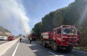 ‘Yangın önlemi için temizlik yapılıyor’ haberinden bir saat sonra yangın çıktı