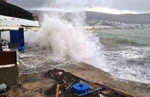 Bodrum-Kaş arası denizlerde fırtına uyarısı