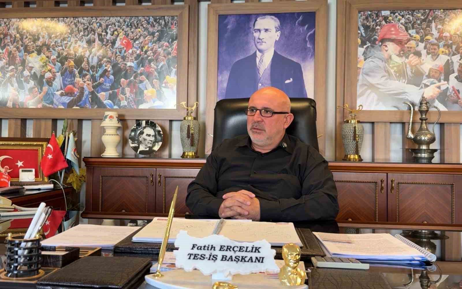 TES-İŞ Şube Başkanı Erçelik’ten Belediye Başkanlarına “Emeğin ve emekçinin yanında olun” çağrısı