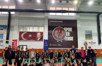 Köyceğiz’de voleybol coşkusu, 150 sporcu aynı sahada buluştu