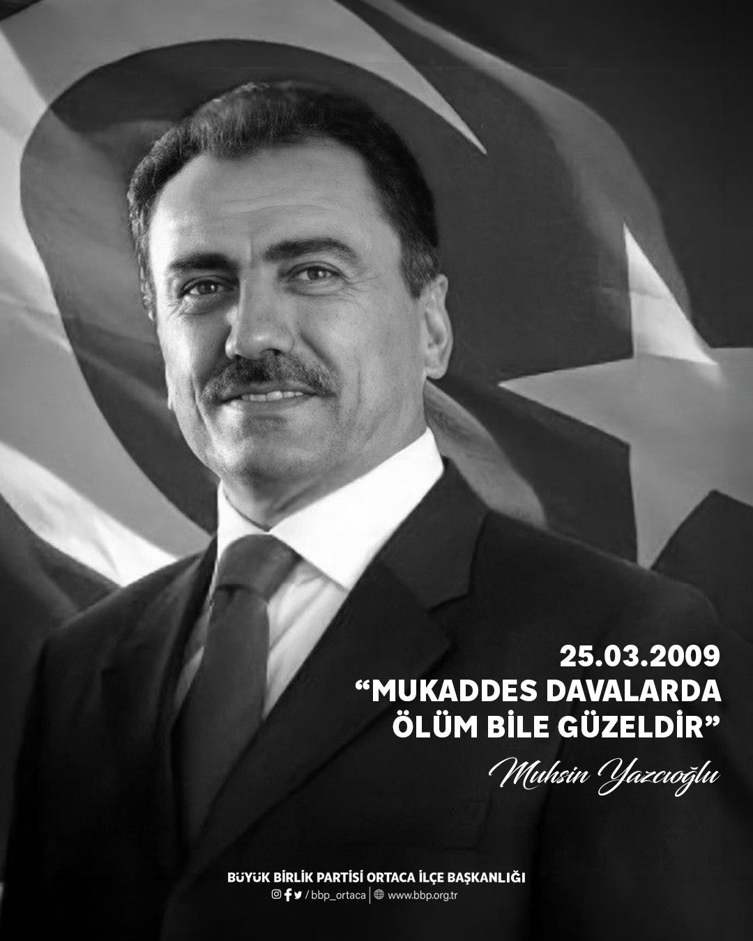 Büyük Birlik Partisi Ortaca İlçe Başkanlığından Açıklama