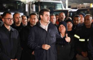 Başkan Mandalinci Kademe’de sahura katıldı