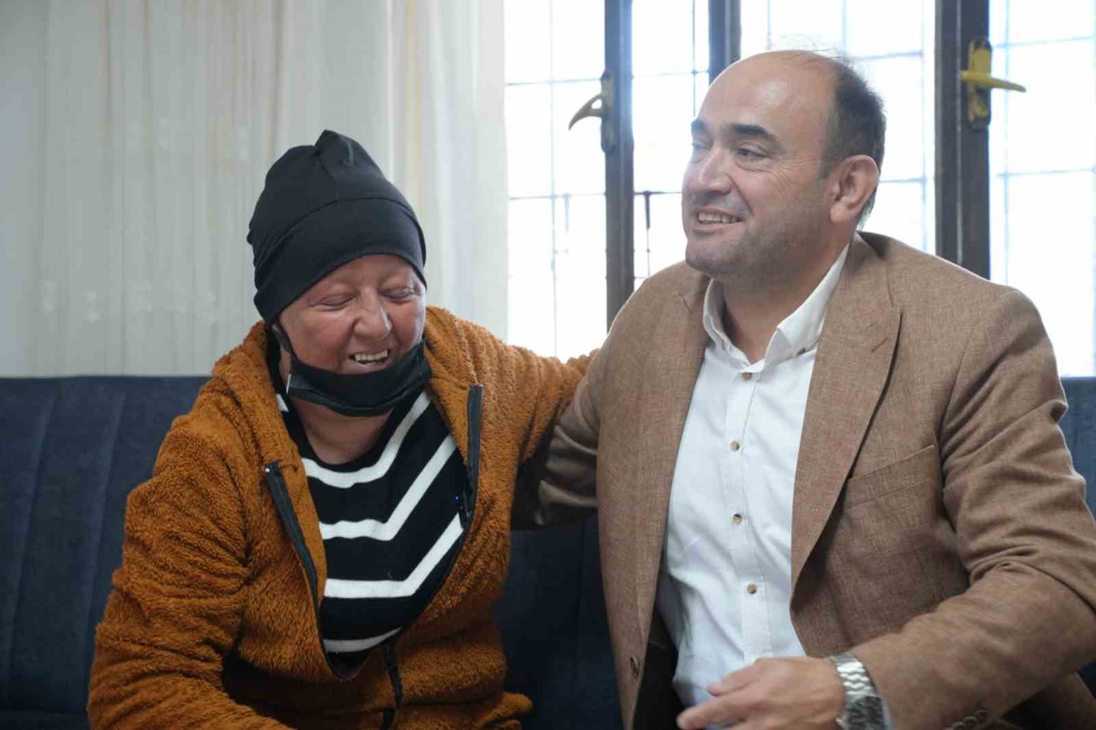 Fethiye’de kanserle mücadele eden kadının isteği yerine getirildi