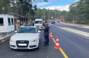 202 sürücünün sürücü belgesi geçici olarak iptal edildi