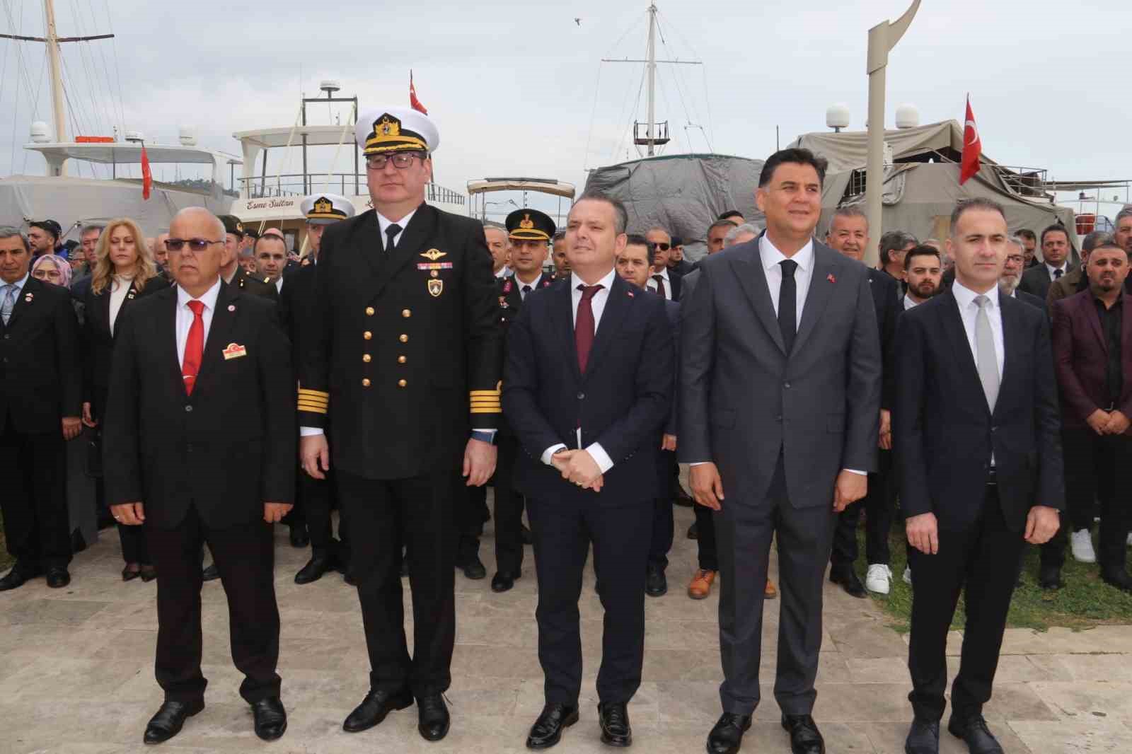 Çanakkale Zaferi’nin 111’inci yılı Fethiye’de gururla kutlandı