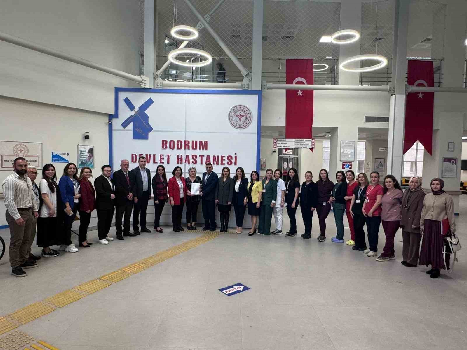 Bodrum’daki hastaneye “anne dostu” unvanı