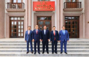 Adalet Bakanlığı heyeti, Vali Akbıyık ile görüştü