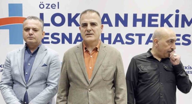 Vali Akbıyık, Başkan Karaca’yı hastanede ziyaret etti
