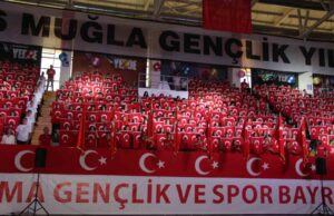 Muğla’daki 19 Mayıs coşkusu salonlara sığmadı