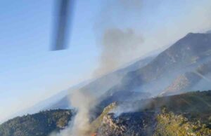 Marmaris’teki orman yangını kontrol altına alındı