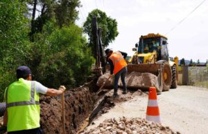 Marmaris Adaköy kanalizasyona kavuşuyor