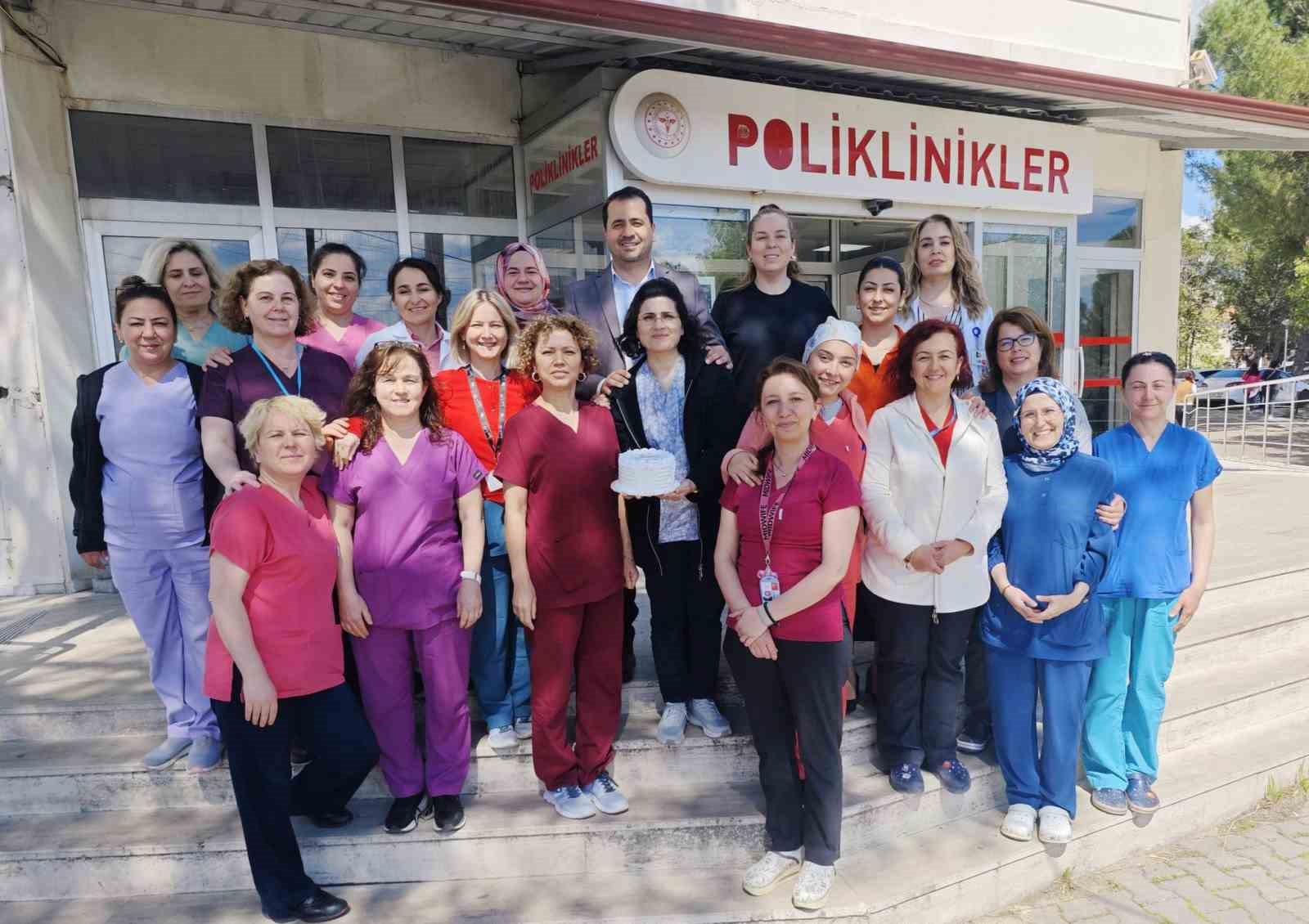 Menteşe Devlet Hastanesi’nde hemşireler haftası kutlandı