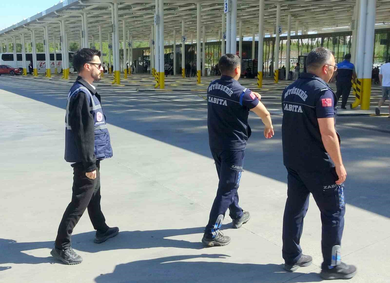 Muğla’da bayram öncesi otogarda sıkı denetim