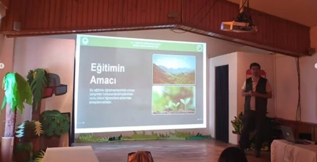Datça’da öğretmenlere orman yangını eğitimi