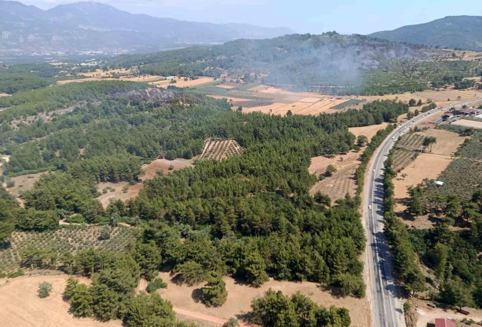 Seydikemer’deki orman yangını kontrol altına alındı