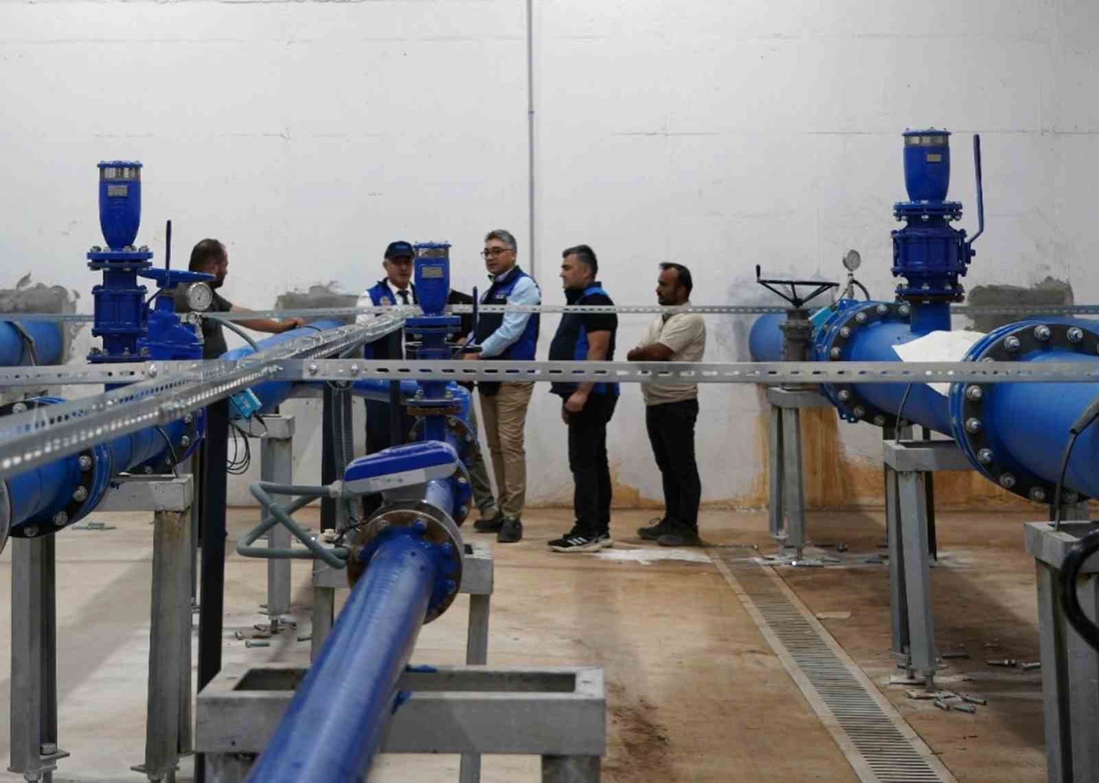 Bodrum içme ve kullanma suyu altyapısı çalışmalarında sona gelindi