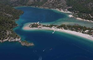 Fethiye’nin gözde plajına bayramda 18 bin 870 ziyaretçi