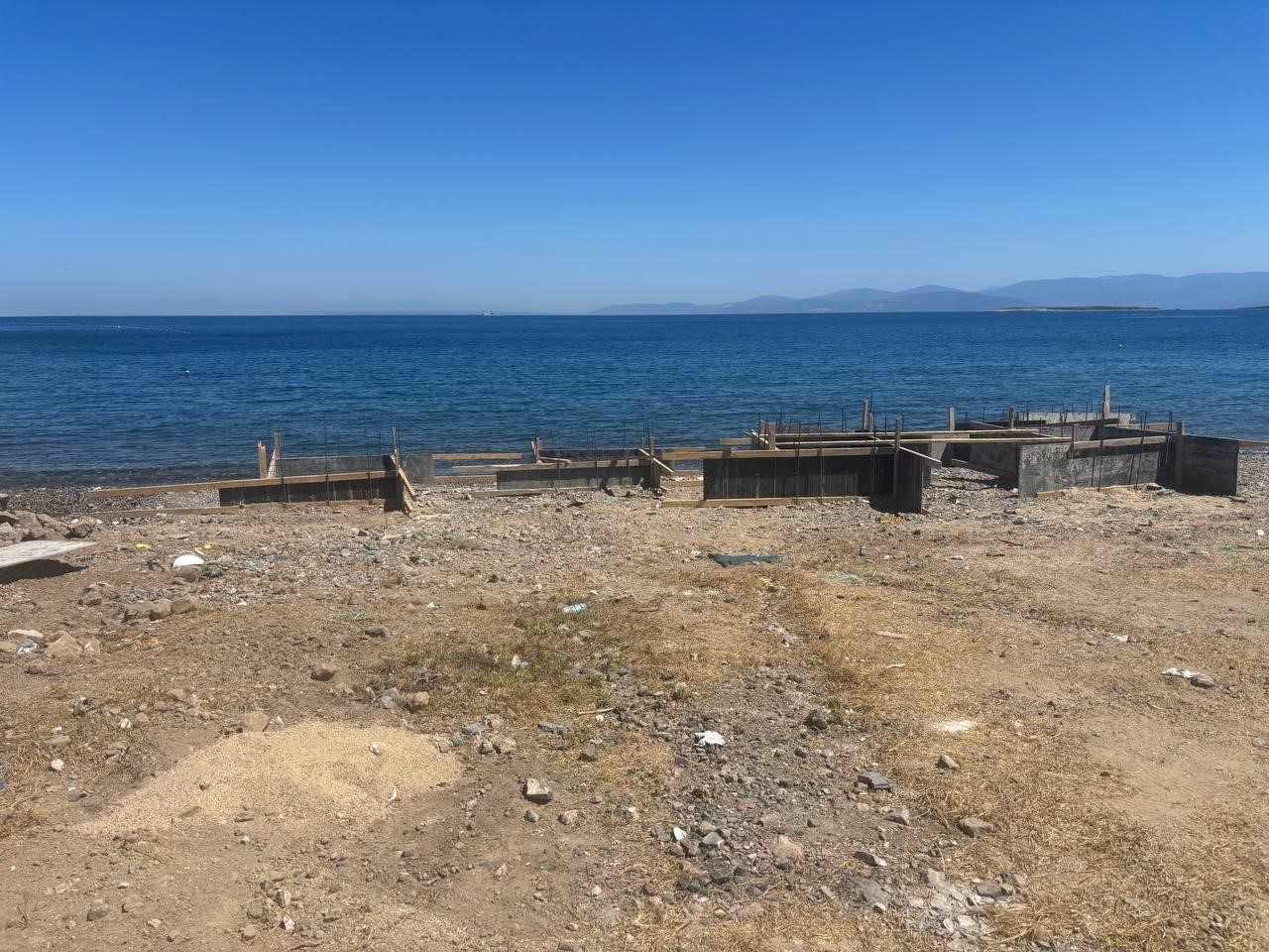 Sahile beton dökümüne 150 bin TL ceza