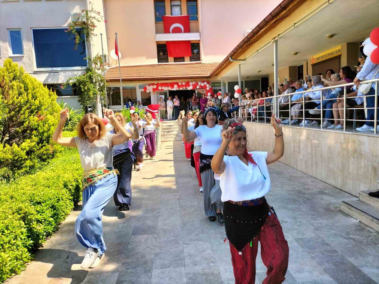 Köyceğiz’de kursiyerler emeklerini  sergiledi