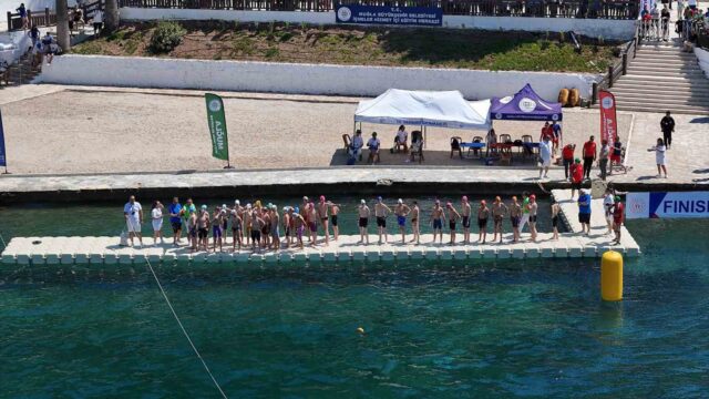 Muğla Büyükşehir’in ev sahipliğinde 634 sporcu milli takım için kulaç attı