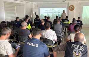 Kavaklıdere’de orman yangınlarıyla mücadele eğitimi düzenlendi