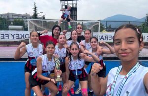 Ege Yıldızları U16 Türkiye Hokey 1’inci Ligi’nde Türkiye ikincisi oldu