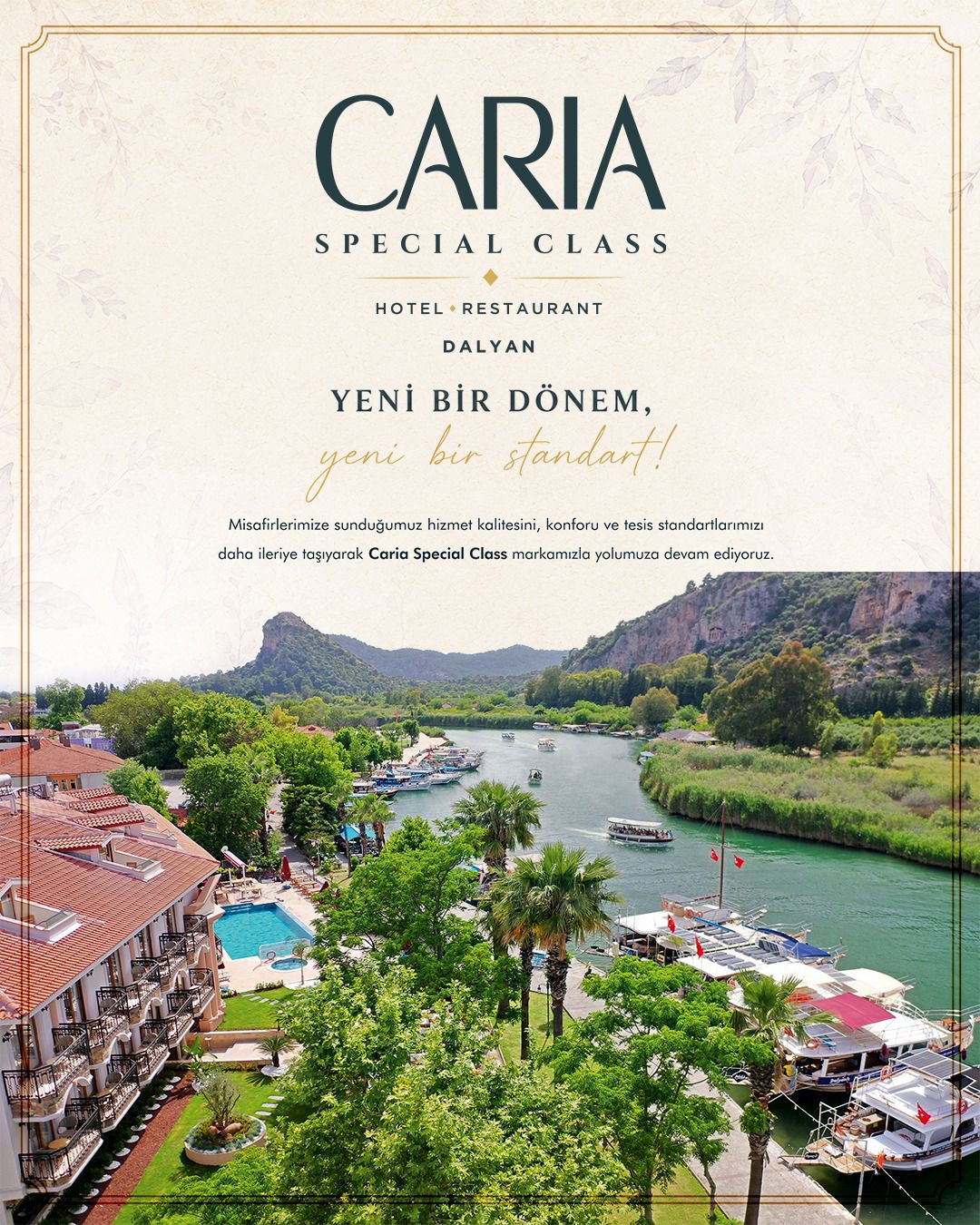 Caria Hotel, “Caria Special Class” Kimliğiyle Yeni Dönemine Başladı