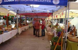 Menteşe Kurşunlu Meydanı’nda Slow Food Şenliği düzenlendi