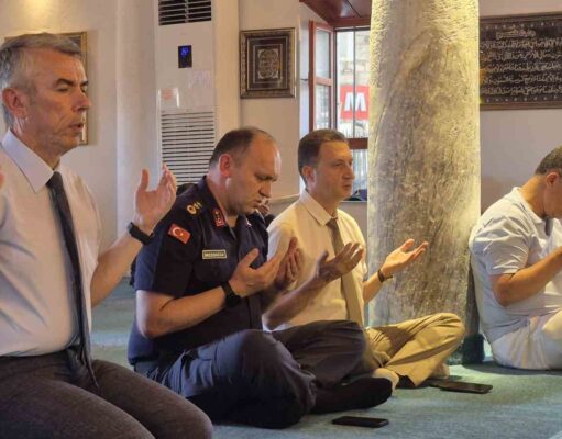 Şehit Ercan Yangöz için Kuran okundu