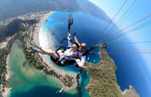 Fethiye’de 7 günde 8 bin 435 kişi yamaç paraşütü yaptı