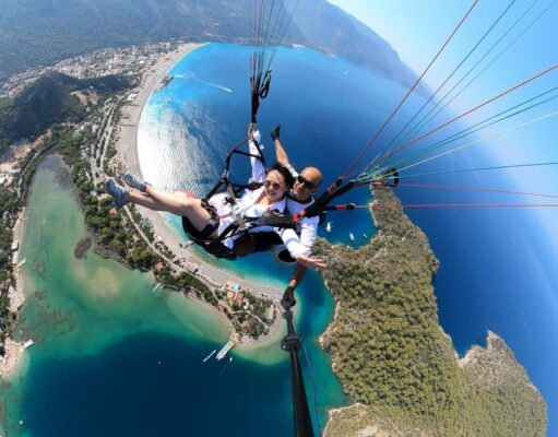 Fethiye’de 7 günde 8 bin 435 kişi yamaç paraşütü yaptı