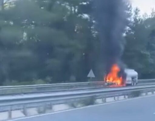 Marmaris’te mazot tankeri alev aldı, facia son anda önlendi