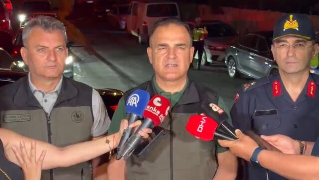 Muğla Valisi Akbıyık: "Bin 120 kişi güvenli bölgelere sevk edildi"